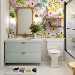 Цветная и яркая ванная комната: как преобразить санузел в Каргате - kargat.mebel54.com | фото
