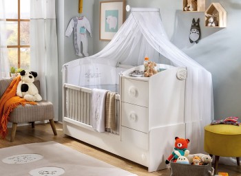 BABY COTTON Детская кровать-трансформер 2 20.24.1016.00 в Каргате - kargat.mebel54.com | фото