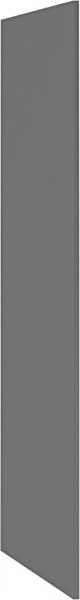 Фасад торцевой верхний Олива глянец ТПВ пенал (Белый глянец/высота 2336 мм) в Каргате - kargat.mebel54.com | фото