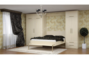 Комплект мебели со шкаф-кроватью трансформер Ратмир в Каргате - kargat.mebel54.com | фото