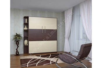 Комплект мебели со шкаф-кроватью трансформер Ульяна в Каргате - kargat.mebel54.com | фото