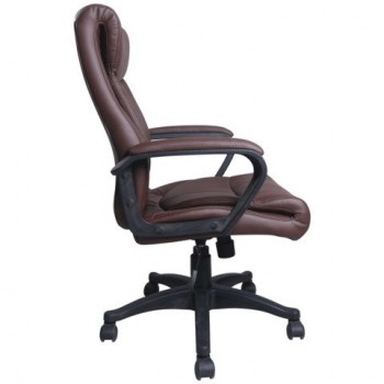 Кресло офисное BRABIX Enter EX-511 (коричневый) в Каргате - kargat.mebel54.com | фото