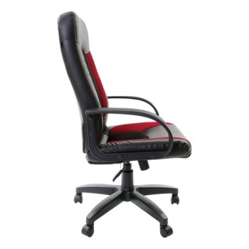 Кресло офисное BRABIX Strike EX-525 (черно-красный) в Каргате - kargat.mebel54.com | фото
