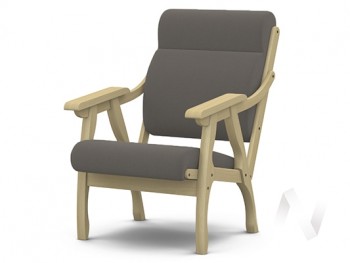 Кресло Вега-10 (бесцветный лак/ULTRA STONE) в Каргате - kargat.mebel54.com | фото