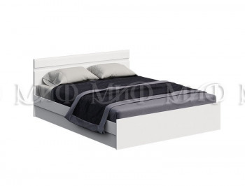 Кровать с подъемным механизмом Нэнси New 1,4м (Белый/белый глянец) в Каргате - kargat.mebel54.com | фото
