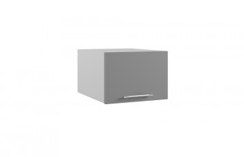Лофт ГПГ 500 шкаф верхний горизонтальный глубокий (Дуб цикорий/корпус Серый) в Каргате - kargat.mebel54.com | фото