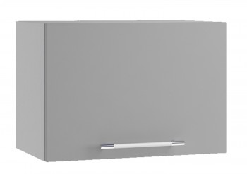 Лофт ПГ 500 шкаф верхний горизонтальный (Штукатурка серая/корпус Серый) в Каргате - kargat.mebel54.com | фото