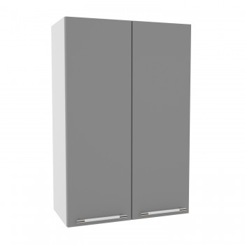 Лофт ВП 600 шкаф верхний высокий (Штукатурка серая/корпус Серый) в Каргате - kargat.mebel54.com | фото