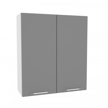 Лофт ВП 800 шкаф верхний высокий (Штукатурка серая/корпус Серый) в Каргате - kargat.mebel54.com | фото