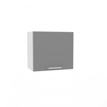 Лофт ВПГ 500 шкаф верхний горизонтальный высокий (Штукатурка серая/корпус Серый) в Каргате - kargat.mebel54.com | фото