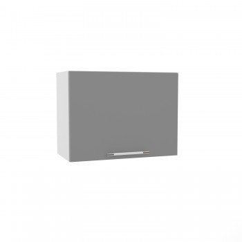 Лофт ВПГ 600 шкаф верхний горизонтальный высокий (Штукатурка серая/корпус Серый) в Каргате - kargat.mebel54.com | фото
