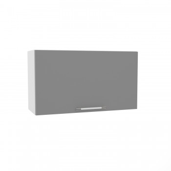 Лофт ВПГ 800 шкаф верхний горизонтальный высокий (Штукатурка серая/корпус Серый) в Каргате - kargat.mebel54.com | фото