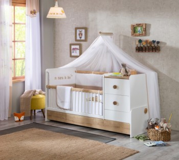 NATURA BABY Детская кровать-трансформер 2 20.31.1016.00 в Каргате - kargat.mebel54.com | фото