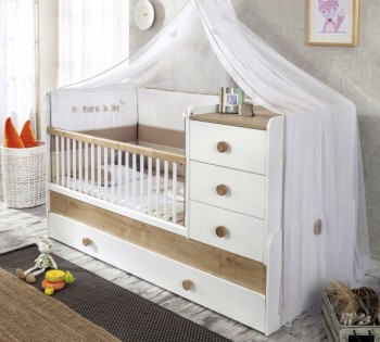NATURA BABY Детская кровать-трансформер 20.31.1015.00 в Каргате - kargat.mebel54.com | фото