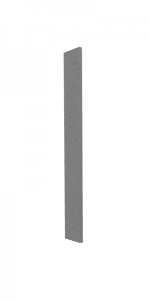 Панель торцевая (для шкафа верхнего торцевого высокого) ВПТ 400 Лофт (Штукатурка серая) в Каргате - kargat.mebel54.com | фото