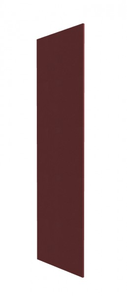 Панель торцевая ПН/ПНЯ М Квадро (для пеналов) Красная кожа в Каргате - kargat.mebel54.com | фото