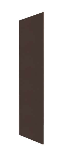 Панель торцевая ПН/ПНЯ М Квадро (для пеналов) Шоколад кожа в Каргате - kargat.mebel54.com | фото