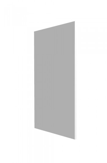 Панель торцевая СТ 400 Ройс (для шкафа торцевого нижнего) Белый софт в Каргате - kargat.mebel54.com | фото