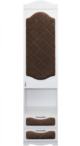 Пенал с ящиками серии Иллюзия 08 Шоколад в Каргате - kargat.mebel54.com | фото