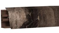 Плинтус LB-38, L=3000мм, мрамор бергамо темный в Каргате - kargat.mebel54.com | фото