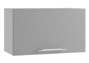 Ройс ПГ 600 Шкаф верхний горизонтальный (Графит софт/корпус Серый) в Каргате - kargat.mebel54.com | фото