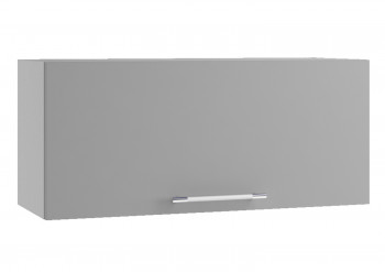 Ройс ПГ 800 Шкаф верхний горизонтальный (Графит софт/корпус Серый) в Каргате - kargat.mebel54.com | фото