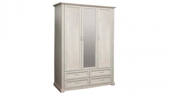 Шкаф для одежды "Сохо" (бетон пайн белый/4 ящика/1532) в Каргате - kargat.mebel54.com | фото
