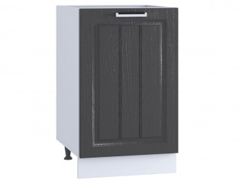 Шкаф нижний 450, ШН 450 (Клен серый/корпус белый) в Каргате - kargat.mebel54.com | фото